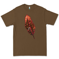 Cacao croton leaf Premium Tee - LillyAllenDesigns