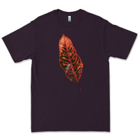 Plum croton leaf Premium Tee - LillyAllenDesigns