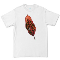 White croton leaf Premium Tee - LillyAllenDesigns