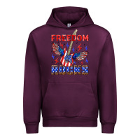 Mauve Wine freedom rocks Urban Hoodie - NancyCooperArtShop