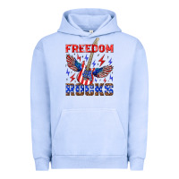 Pigment Grape Ice freedom rocks Urban Hoodie - NancyCooperArtShop