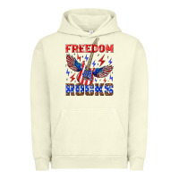 Pigment Pistachio freedom rocks Urban Hoodie - NancyCooperArtShop