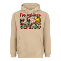 Mushroom i'm just here for the snacks softball Heavyweight Hoodie - Zillion Design Studio