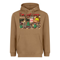 Toasted Coconut i'm just here for the snacks softball Heavyweight Hoodie - Zillion Design Studio