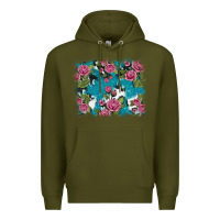 Army Green v.drose glitter cowhide Premium Hoodie - AdoDesignShop