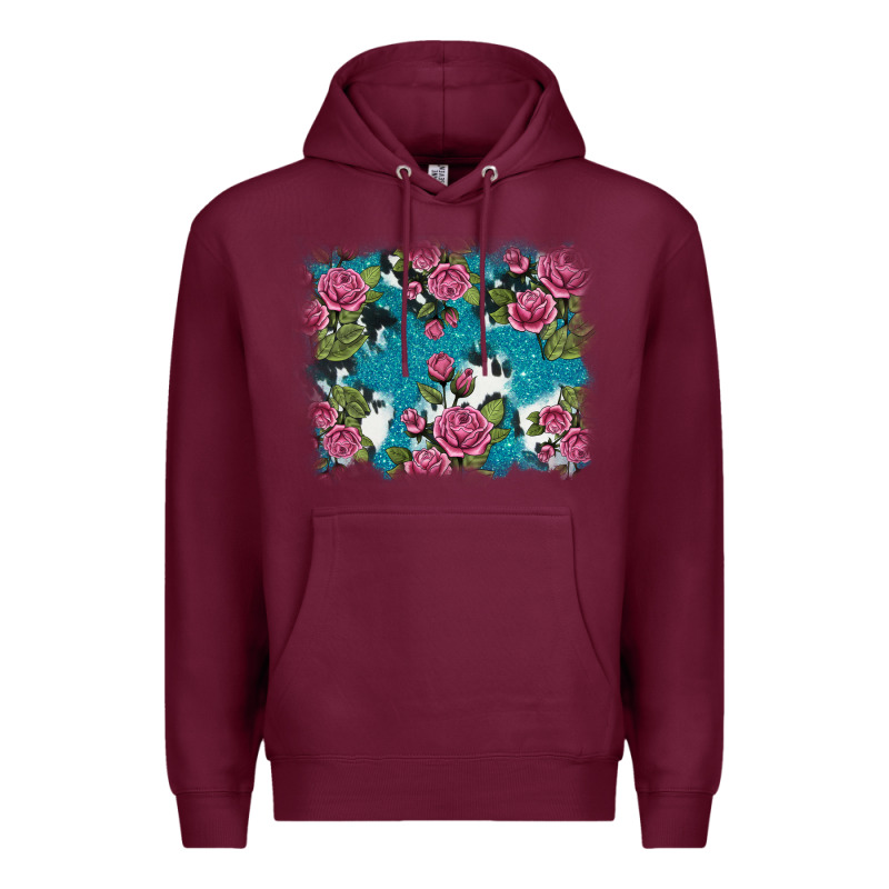 V.drose Glitter Cowhide Premium Hoodie by AdoDesignShop | Teevron