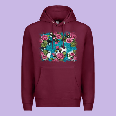 V.drose Glitter Cowhide Premium Hoodie Designed By Adodesignshop