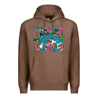 Chestnut v.drose glitter cowhide Premium Hoodie - AdoDesignShop