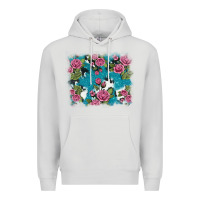 Dove Grey v.drose glitter cowhide Premium Hoodie - AdoDesignShop