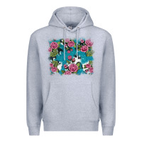 Heather Grey v.drose glitter cowhide Premium Hoodie - AdoDesignShop