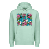 Seafoam v.drose glitter cowhide Premium Hoodie - AdoDesignShop