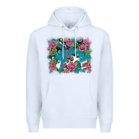 White v.drose glitter cowhide Premium Hoodie - AdoDesignShop