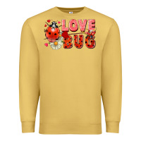 Antique Gold love bug Premium Sweatshirt - FaDigitalArtStudio