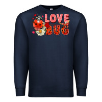 Navy love bug Premium Sweatshirt - FaDigitalArtStudio