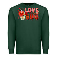 Sports Green love bug Premium Sweatshirt - FaDigitalArtStudio