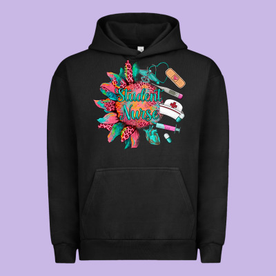 Western Student Nurse Medical Instruments Urban Hoodie Designed By Barkaloodesign