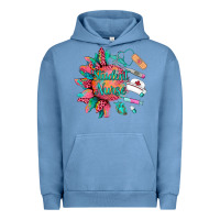 Pigment Pebble Blue western student nurse medical instruments Urban Hoodie - BarkalooDesign