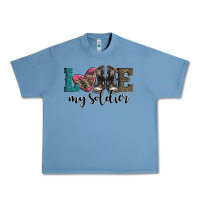 Pebble Blue armed forces day love my soldier Urban Heavy Tee - Artiststas