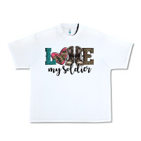 White armed forces day love my soldier Urban Heavy Tee - Artiststas