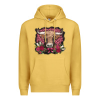 Antique Gold v.d. cow and roses Premium Hoodie - AdoDesignShop