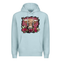 Blue Mist v.d. cow and roses Premium Hoodie - AdoDesignShop