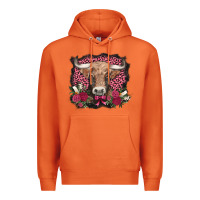 Carrot v.d. cow and roses Premium Hoodie - AdoDesignShop