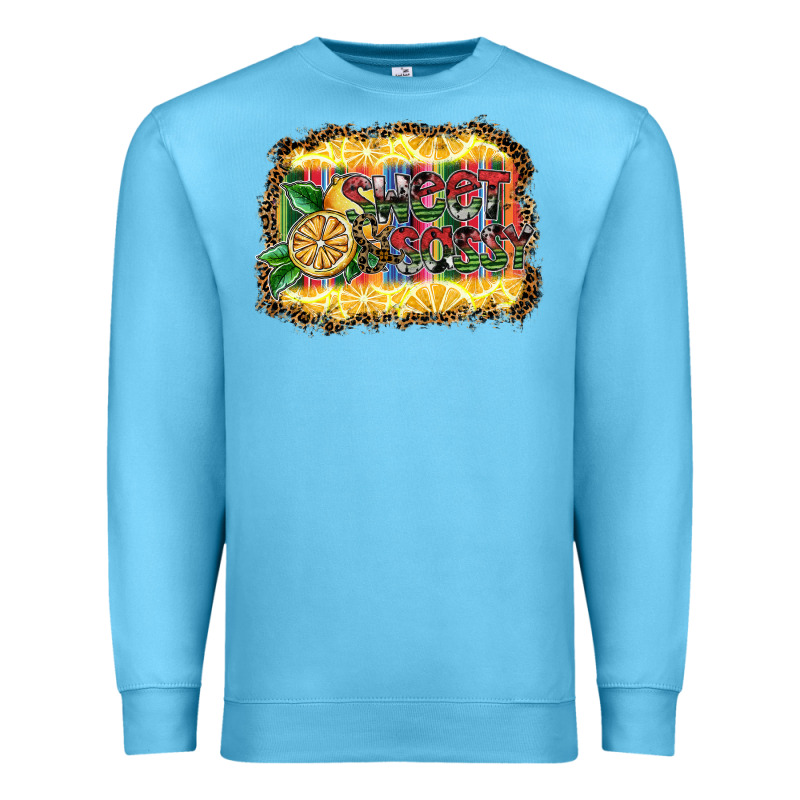 Sweet And Sassy Premium Sweatshirt by SublimationCraftShop | Teevron