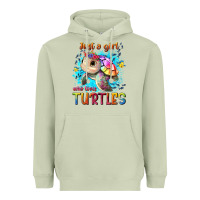 Matcha just a girl who loves turtles Heavyweight Hoodie - texasbilliewilder