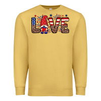 Antique Gold Love gnome Premium Sweatshirt - Neo Western