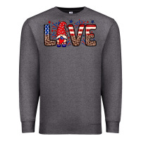 Charcoal Heather Love gnome Premium Sweatshirt - Neo Western