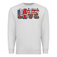 Dove Grey Love gnome Premium Sweatshirt - Neo Western