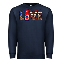 Navy Love gnome Premium Sweatshirt - Neo Western
