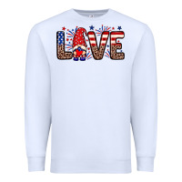 White Love gnome Premium Sweatshirt - Neo Western