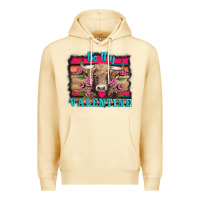 Pina Colada be my valentine with cow Premium Hoodie - AdoDesignShop