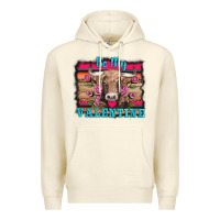 Sandshell be my valentine with cow Premium Hoodie - AdoDesignShop