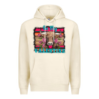 Tofu be my valentine with cow Premium Hoodie - AdoDesignShop