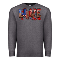 Charcoal Heather Love Texas Premium Sweatshirt - Neo Western
