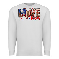 Dove Grey Love Texas Premium Sweatshirt - Neo Western