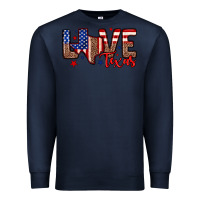 Navy Love Texas Premium Sweatshirt - Neo Western