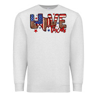 Oatmeal Heather Love Texas Premium Sweatshirt - Neo Western