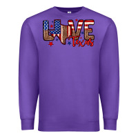 Purple Love Texas Premium Sweatshirt - Neo Western