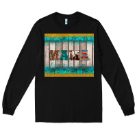 Black western turquoise mama Long Sleeve Tee - BarkalooDesign