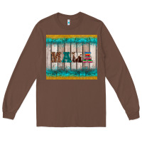 Chestnut western turquoise mama Long Sleeve Tee - BarkalooDesign