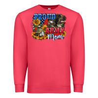 Cardinal Proud army mom 4th of july Premium Sweatshirt - CowGirlArtShop