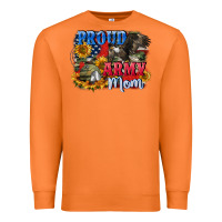 Carrot Proud army mom 4th of july Premium Sweatshirt - CowGirlArtShop