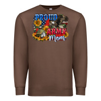 Chestnut Proud army mom 4th of july Premium Sweatshirt - CowGirlArtShop