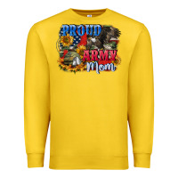 Lemon Proud army mom 4th of july Premium Sweatshirt - CowGirlArtShop