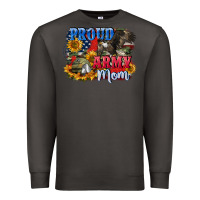 Smoke Proud army mom 4th of july Premium Sweatshirt - CowGirlArtShop