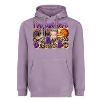 Lavender i'm just here for the snacks basketball Heavyweight Hoodie - Zillion Design Studio