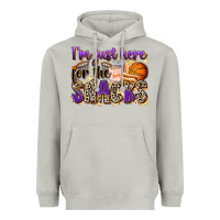 Moon Dust i'm just here for the snacks basketball Heavyweight Hoodie - Zillion Design Studio
